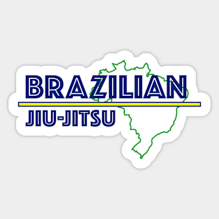 Brazilian Jiu Jitsu Sticker